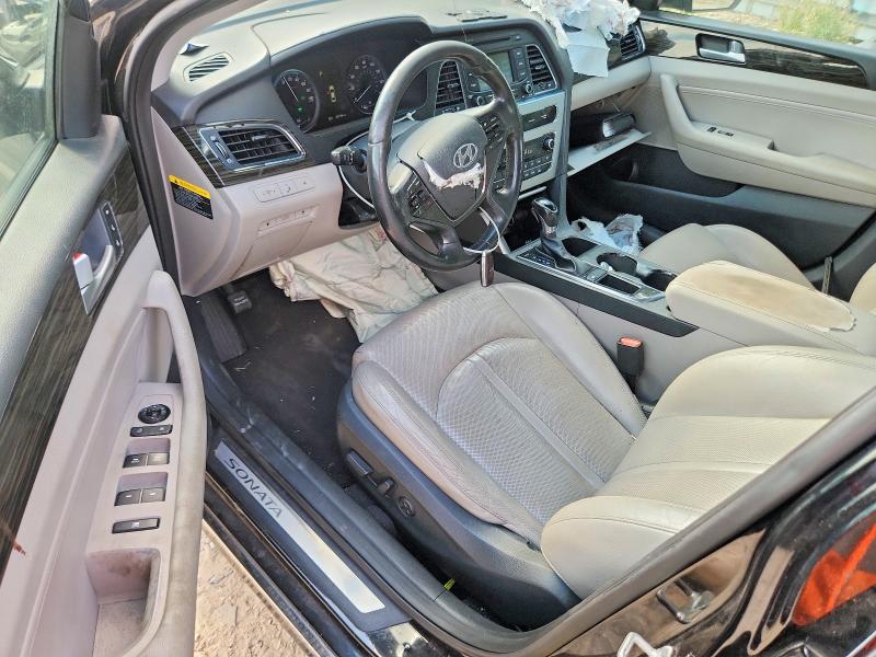 2016 Hyundai Sonata VIN KMHE34L1XGA017719 COPART salvage auction — FRONT END, Va - Certificate Of Title, sold $250 on 2026-07-07 (photo 8)