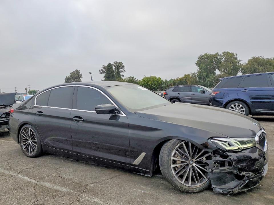 2023 BMW 5er VIN WBA53BH04PCM53976 COPART salvage auction — FRONT END, Ca - Salvage Certificate, sold $11,700 on 2026-07-28 (photo 4)