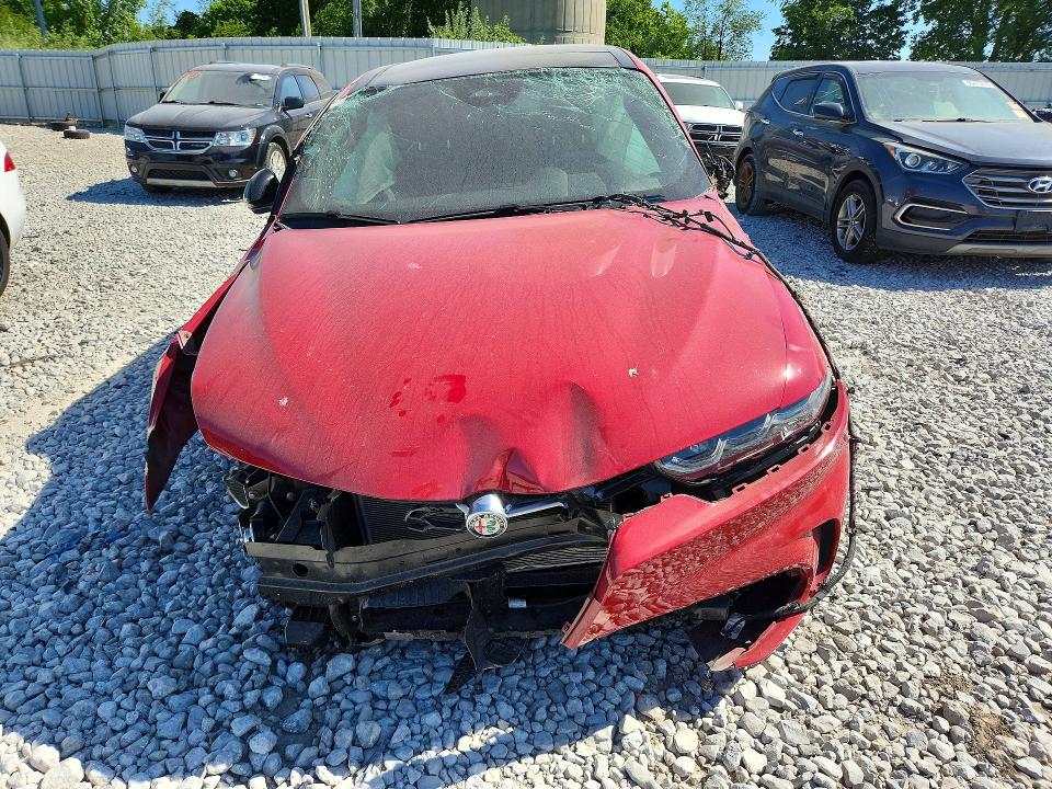 2024 Alfa romeo VIN ZASPATCWXR3031642 COPART salvage auction — FRONT END, Mi - Scrap Certificate Of Title, sold $650 on 2026-07-30 (photo 5)