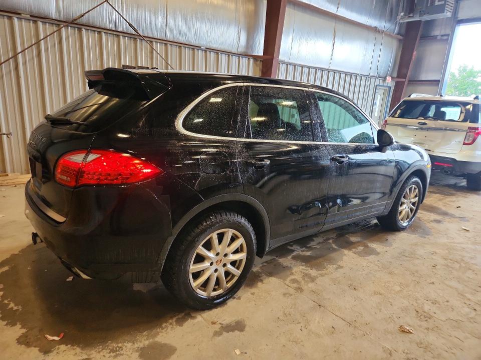 2014 Porsche Cayenne VIN WP1AB2A22ELA55676 COPART salvage auction — REAR END, Wi - Junked Vehicle Bill Of Sale, sold $1,150 on 2026-07-06 (photo 3)