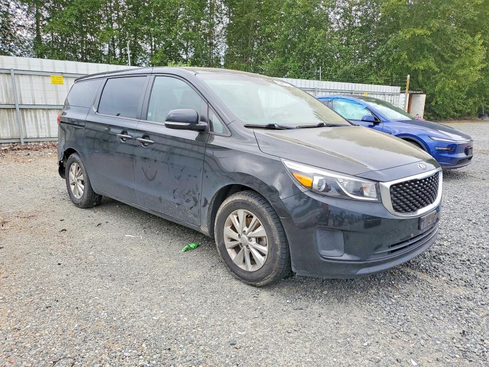 2017 Kia SEDONA VIN KNDMB5C10H6225900 COPART salvage auction — REAR END, Wa - Vehicle Cert Of Ownership-Titl, sold $450 on 2026-07-20 (photo 4)
