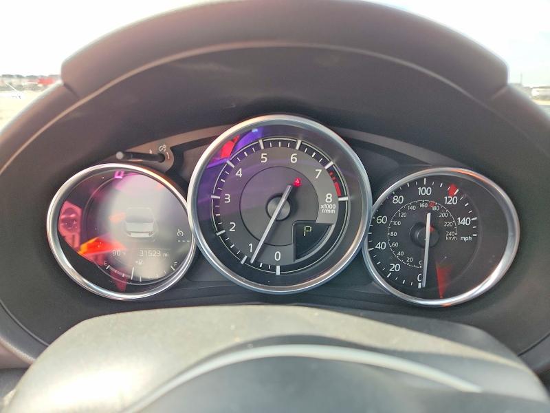 2022 Mazda Mx-5 VIN JM1NDAD77N0503877 COPART salvage auction — FRONT END, Tx - Salvage Vehicle Title, sold $7,100 on 2026-08-18 (photo 9)