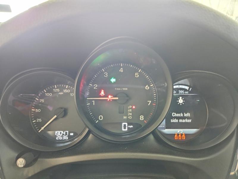 2025 Porsche Macan VIN WP1AA2A51SLB08943 COPART salvage auction — FRONT END, Il - Certificate Of Title (P), sold $35,500 on 2026-07-06 (photo 9)