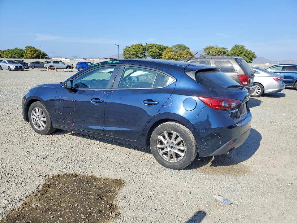 2016 Mazda 3 VIN JM1BM1K79G1339910 COPART salvage auction — REAR END, CA - SALVAGE CERTIFICATE, sold $2,350 on 2026-07-24 (photo 2)