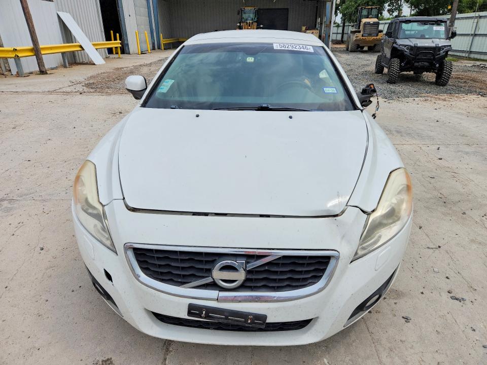 2013 Volvo C70 VIN YV1672MC5DJ137063 COPART salvage auction — SIDE, TX - SALVAGE VEHICLE TITLE (P), sold $200 on 2026-08-18 (photo 5)