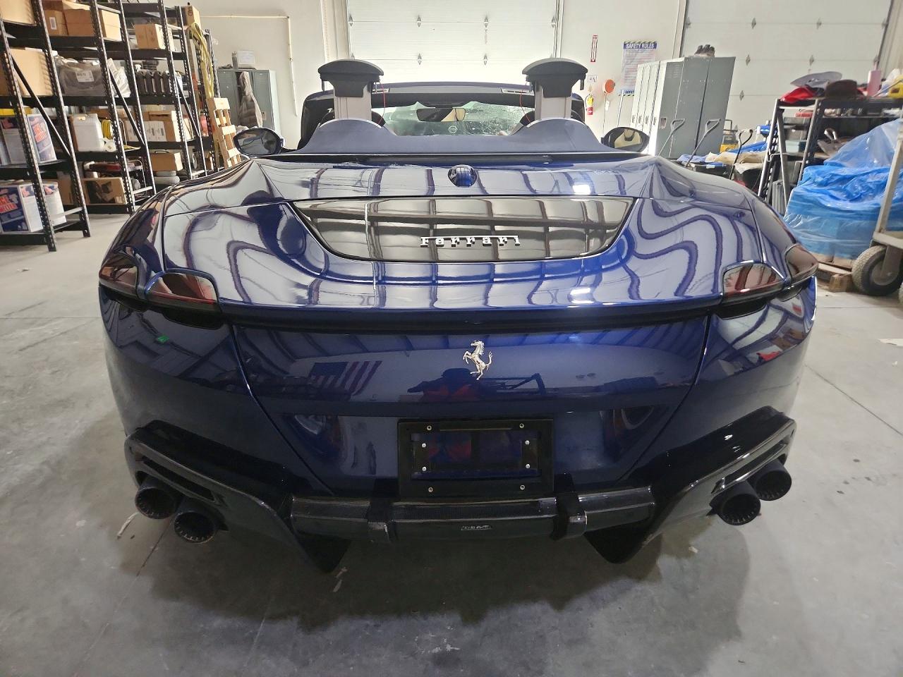 2026 Ferrari Roma VIN ZFF09RPA0T0328484 COPART salvage auction — Front End, UT - SALVAGE CERTIFICATE, sold $155,000 on 2026-08-06 (photo 6)