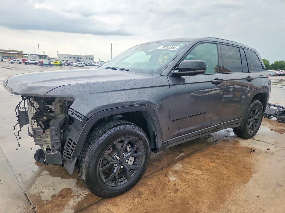2025 Jeep Cherokee VIN 1C4RJHAG2SC289379 COPART salvage auction — FRONT END, Tx - Salvage Vehicle Title, sold $17,300 on 2026-07-02 (photo 1)