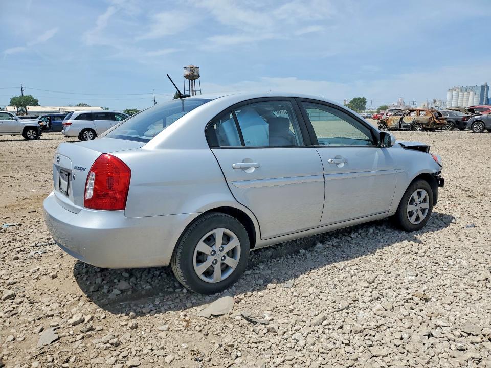 2011 Hyundai Accent VIN KMHCN4AC9BU597414 COPART salvage auction — FRONT END, Il - Salvage Certificate, sold $800 on 2026-07-10 (photo 3)