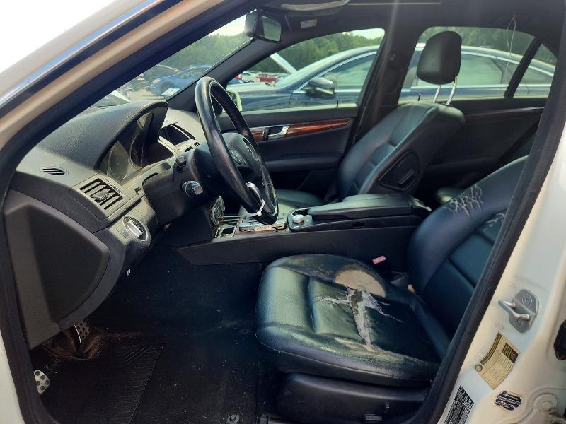 2011 Mercedes-benz C class VIN WDDGF8BB9BR148467 COPART salvage auction — MECHANICAL, Ma - Certificate Of Title, sold $450 on 2026-07-10 (photo 7)