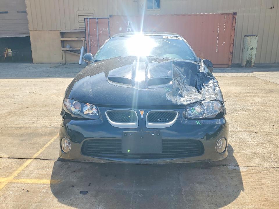 2006 Pontiac Gto VIN 6G2VX12UX6L552711 COPART salvage auction — FRONT END, Sc - Cert Of Title-Salvage, sold $7,200 on 2026-07-17 (photo 5)
