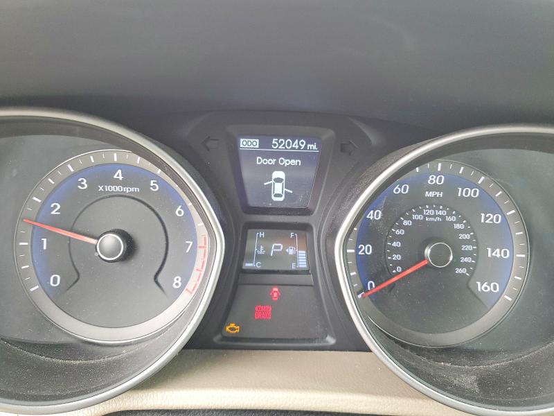 2013 Hyundai Elantra VIN KMHD35LE6DU096644 COPART salvage auction — SIDE, WA - BILL OF SALE, sold $1,300 on 2026-07-02 (photo 9)