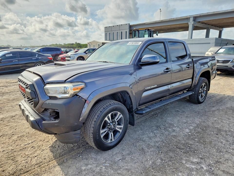 2017 Toyota Tacoma VIN 5TFAZ5CN6HX028872 COPART salvage auction — REAR END, Fl - Certificate Of Title, sold $11,100 on 2026-07-02 (photo 1)
