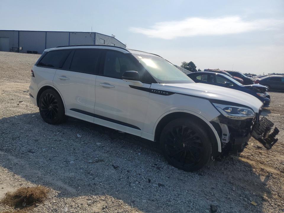 2023 Lincoln Aviator VIN 5LM5J7WC3PGL24518 COPART salvage auction — FRONT END, Fl - Cert Of Title Slvg Rebuildable, sold $12,700 on 2026-07-22 (photo 4)