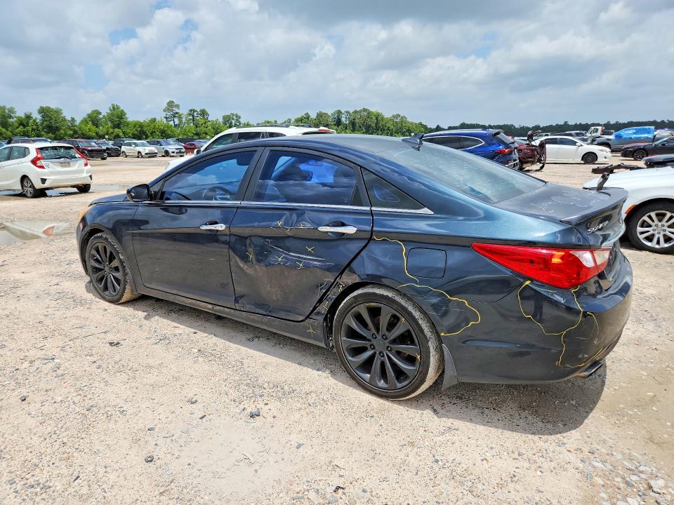 2011 Hyundai Sonata VIN 5NPEC4AC2BH158603 COPART salvage auction — SIDE, Tx - Salvage Vehicle Title, sold $600 on 2026-07-07 (photo 2)