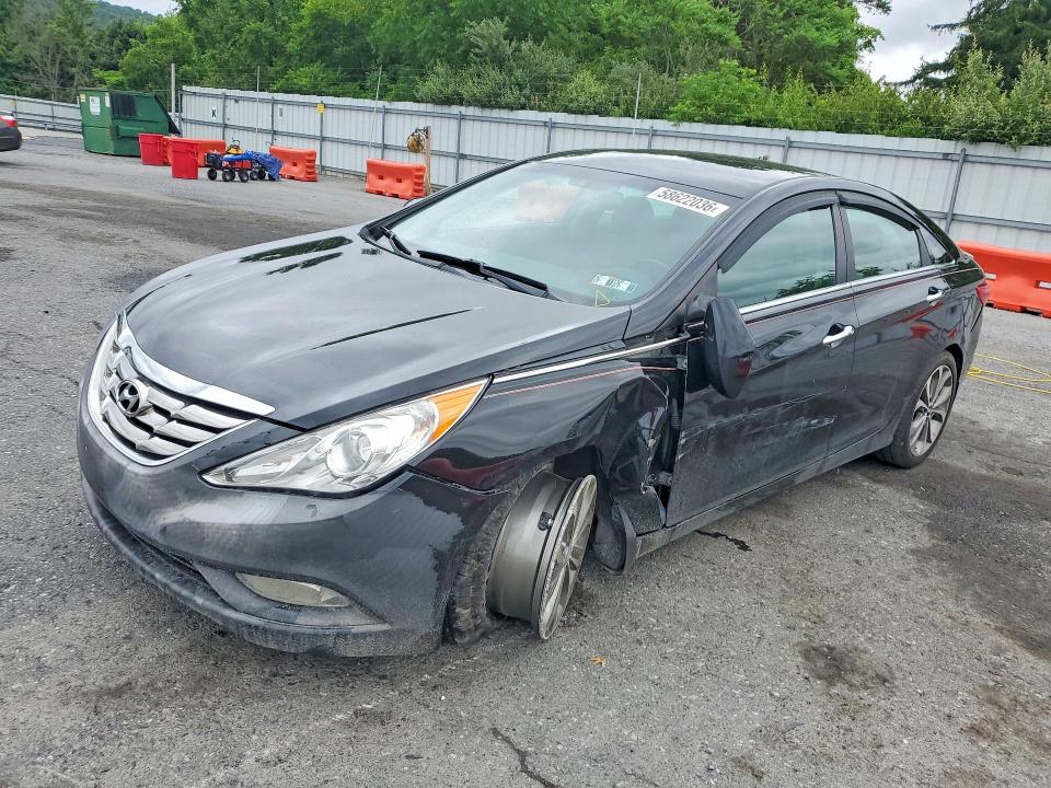 2013 Hyundai VIN 5NPEC4AB4DH783112 COPART salvage auction — FRONT END, Pa - Certificate Of Salvage, sold $400 on 2026-07-07 (photo 1)