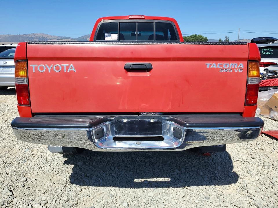 2000 Toyota Tacoma VIN 5TEWN72NXYZ706868 COPART salvage auction — FRONT END, CA - SALVAGE CERTIFICATE, sold $200 on 2026-07-21 (photo 6)