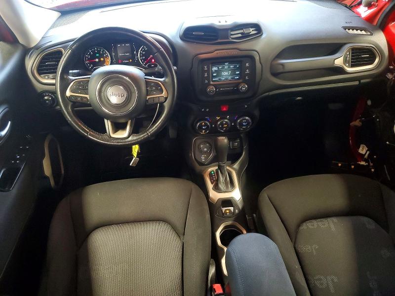 2016 Jeep Renegade VIN ZACCJBBT8GPE25726 COPART salvage auction — FRONT END, Mn - Cert Of Title-Prior Salvage, sold $1,150 on 2026-07-16 (photo 8)