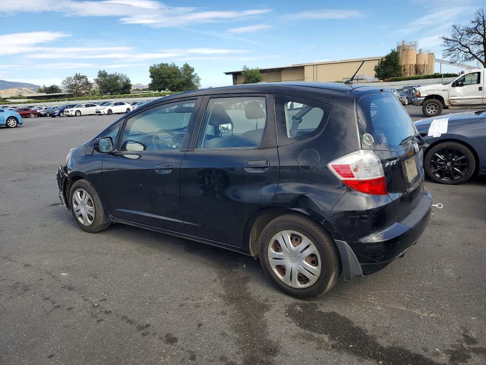 2010 Honda Fit VIN JHMGE8H24AC030654 COPART salvage auction — FRONT END, Ca - Non-Repairable Vehicle Cert, sold $575 on 2026-07-02 (photo 2)