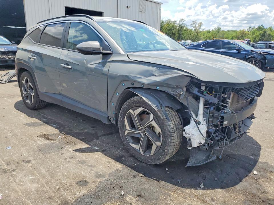 2024 Hyundai Tucson VIN 5NMJF3DE6RH337621 COPART salvage auction — FRONT END, Fl - Certificate Of Destruction, sold $4,200 on 2026-08-03 (photo 4)