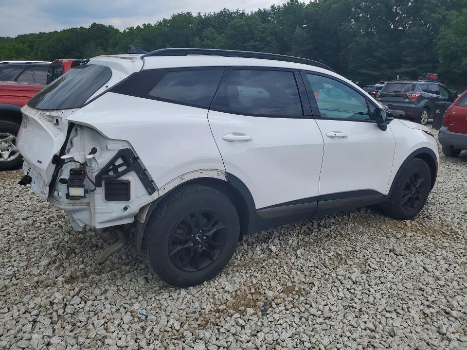 2023 Kia Sportage VIN 5XYK7CAF7PG014149 COPART salvage auction — REAR END, Ma - Cert Of Title-Salvage, sold $300 on 2026-07-29 (photo 3)