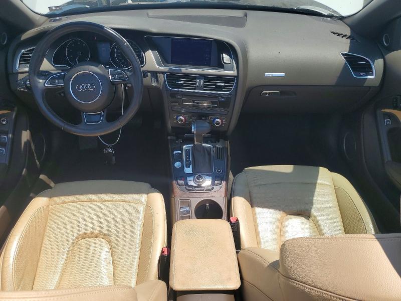 2013 Audi A5 VIN WAUJFAFH2DN014767 COPART salvage auction — MINOR DENT/SCRATCHES, Ca - Dis/Dlr/Exp Only Clean Title, sold $2,950 on 2026-07-16 (photo 8)