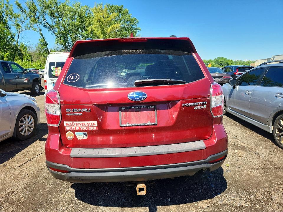 2016 Subaru Forester VIN JF2SJAHC8GH420208 COPART salvage auction — FRONT END, Ct - Cert Of Title-Salvage, sold $525 on 2026-07-07 (photo 6)