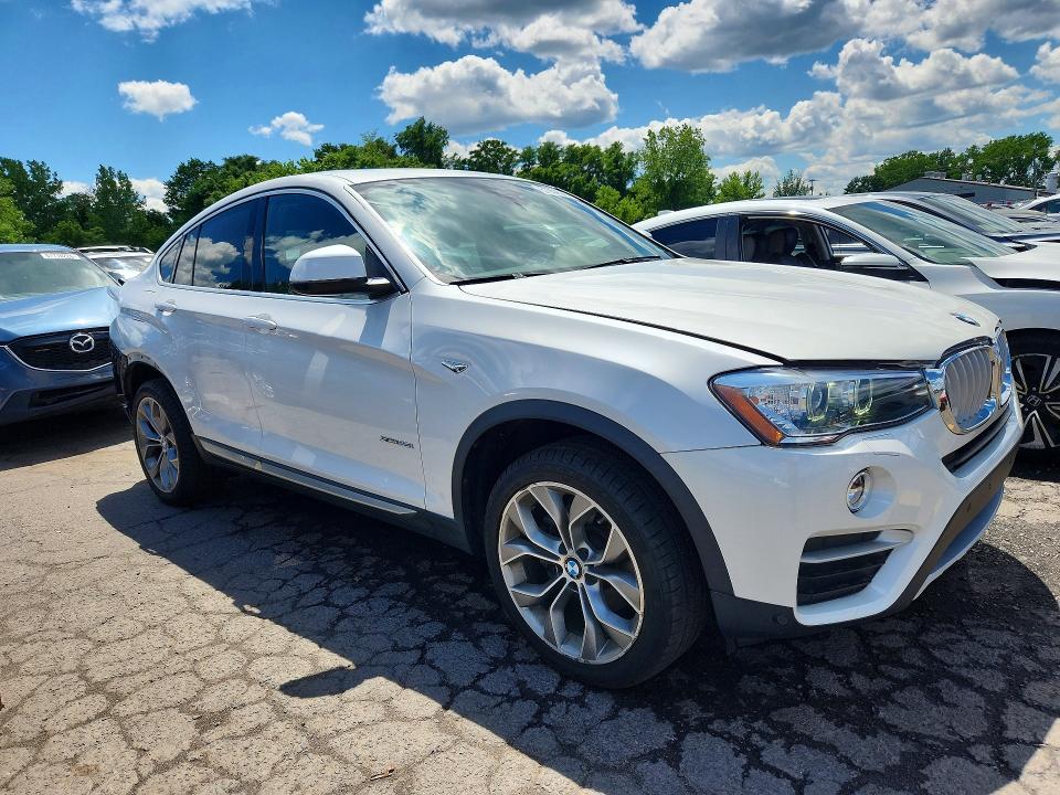 2018 BMW X4 VIN 5UXXW3C5XJ0Z59850 COPART salvage auction — REAR END, Ct - Cert Of Title-Salvage, sold $7,300 on 2026-07-17 (photo 4)