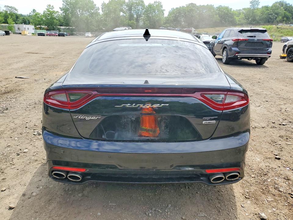 2018 Kia VIN KNAE55LC2J6038982 COPART salvage auction — SIDE, NY - MV-907A SALVAGE CERTIFICATE, sold $5,700 on 2026-07-02 (photo 6)