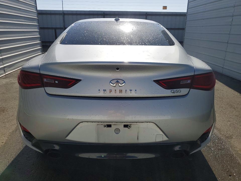 2017 Infiniti Q60 VIN JN1EV7EK1HM363778 COPART salvage auction — MINOR DENT/SCRATCHES, Ca - Certificate Of Title, sold $10,300 on 2026-07-14 (photo 6)