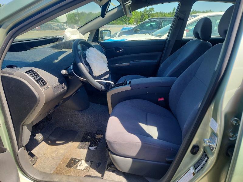 2006 Toyota Prius VIN JTDKB20U967504838 COPART salvage auction — FRONT END, MA - CERT OF TITLE-RECONSTRCTD COLL, sold $325 on 2026-07-21 (photo 7)