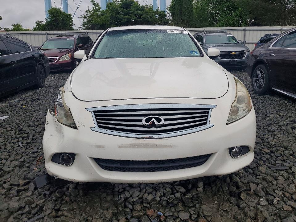 2013 Infiniti VIN JN1CV6AR3DM356717 COPART salvage auction — FRONT END, Nj - Cert Of Title-Salvage, sold $425 on 2026-07-27 (photo 5)