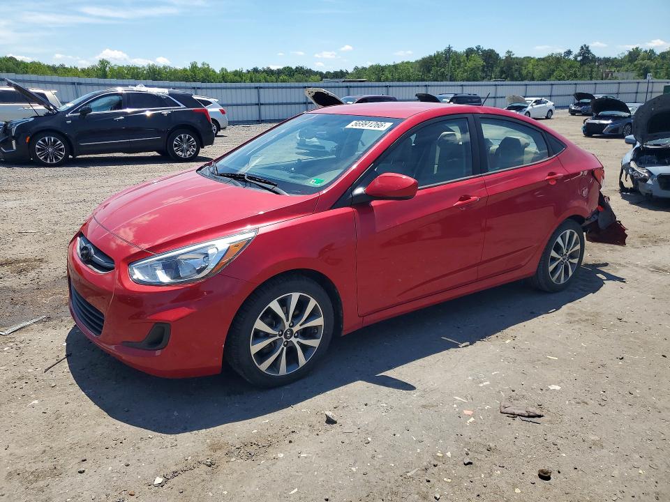 2017 Hyundai VIN KMHCT4AE3HU255344 COPART salvage auction — REAR END, Va - Cert Of Title - Salvage, sold $1,800 on 2026-07-08 (photo 1)