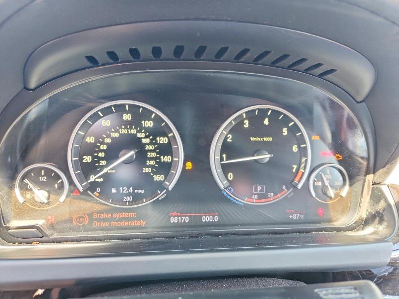 2013 BMW 6er VIN WBAYP9C50DDW21258 COPART salvage auction — FRONT END, Tx - Certificate Of Title, sold $4,550 on 2026-07-14 (photo 9)