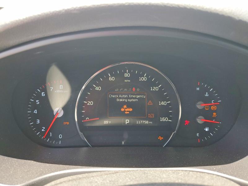 2018 Kia Sorento VIN 5XYPK4A5XJG377442 COPART salvage auction — SIDE, Ky - Cert Of Title-Salvage, sold $2,750 on 2026-07-13 (photo 9)