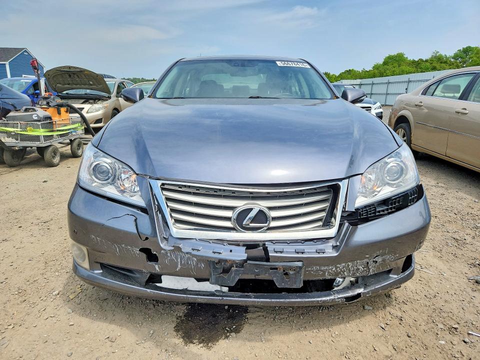 2012 Lexus ES VIN JTHBK1EGXC2512922 COPART salvage auction — FRONT END, Ma - Cert Of Title-Reconstrctd Coll, sold $1,450 on 2026-07-08 (photo 5)