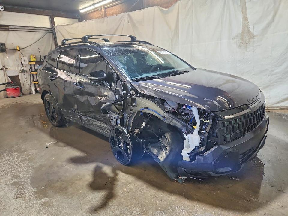 2026 Kia Sportage VIN 5XYK6CDF3TG400544 COPART salvage auction — FRONT END, Pa - Certificate Of Salvage, sold $9,600 on 2026-07-30 (photo 4)
