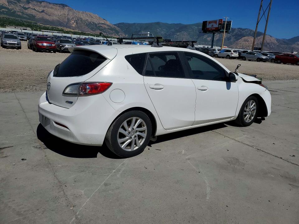 2012 Mz VIN JM1BL1L83C1552730 COPART salvage auction — FRONT END, Ut - Salvage Certificate, sold $350 on 2026-07-20 (photo 3)