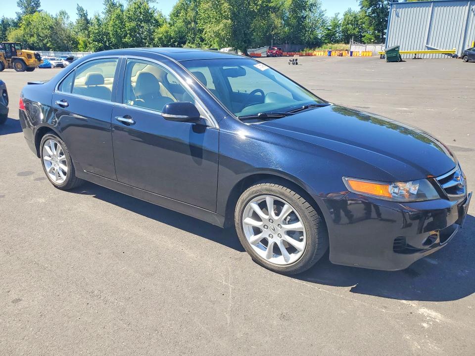 2008 Acura Tsx VIN JH4CL96898C005096 COPART salvage auction — REAR END, Or - Salvage Title Certificate, sold $850 on 2026-07-22 (photo 4)