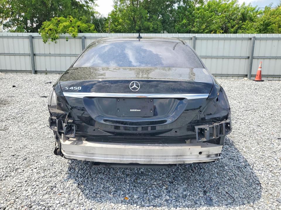 2018 Mercedes-benz S-klasse VIN WDDUG6GBXJA359025 COPART salvage auction — FRONT END, Fl - Cert Of Title Slvg Rebuildable, sold $9,300 on 2026-07-17 (photo 6)