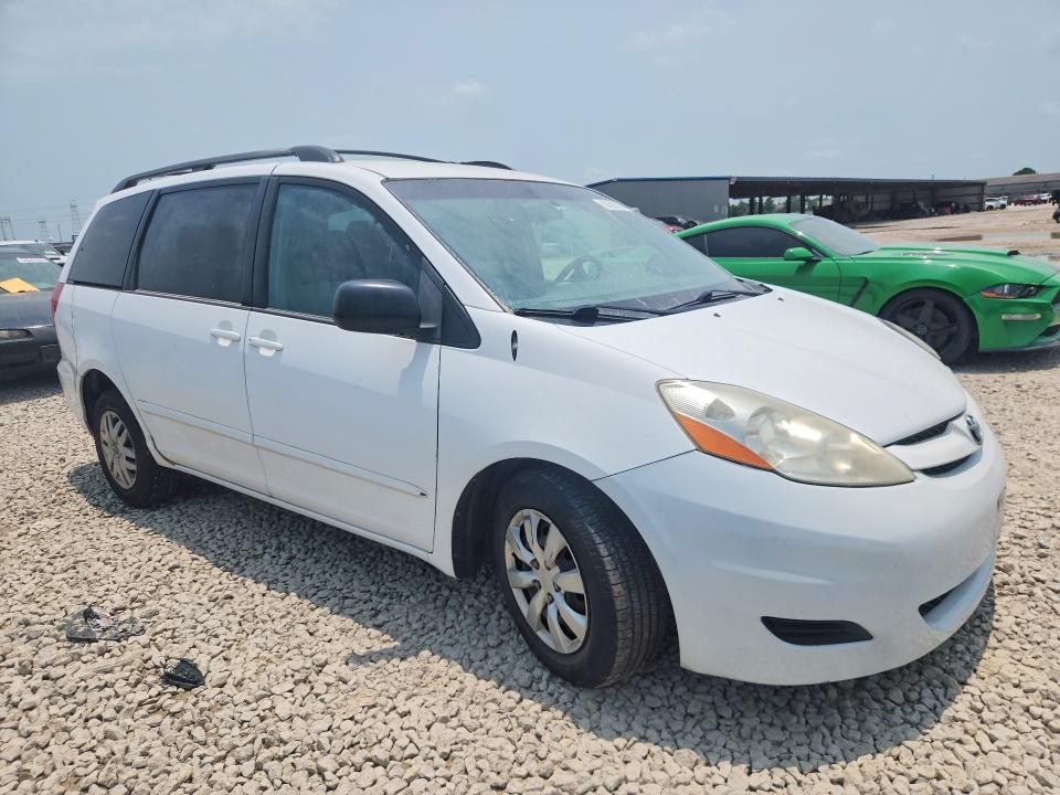 2010 Toyota Sienna VIN 5TDKK4CC0AS309143 COPART salvage auction — FRONT END, Tx - Salvage Vehicle Title, sold $1,400 on 2026-07-07 (photo 4)