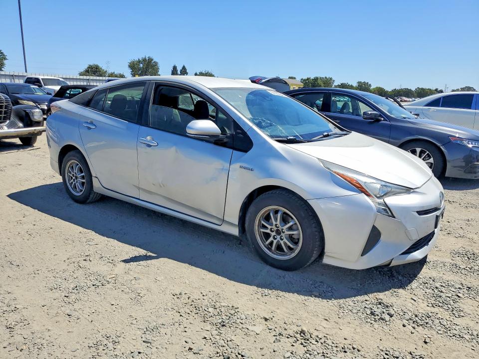 2017 Toyota Prius VIN JTDKARFU4H3536125 COPART salvage auction — SIDE, CA - SALVAGE CERTIFICATE, sold $5,500 on 2026-07-09 (photo 4)