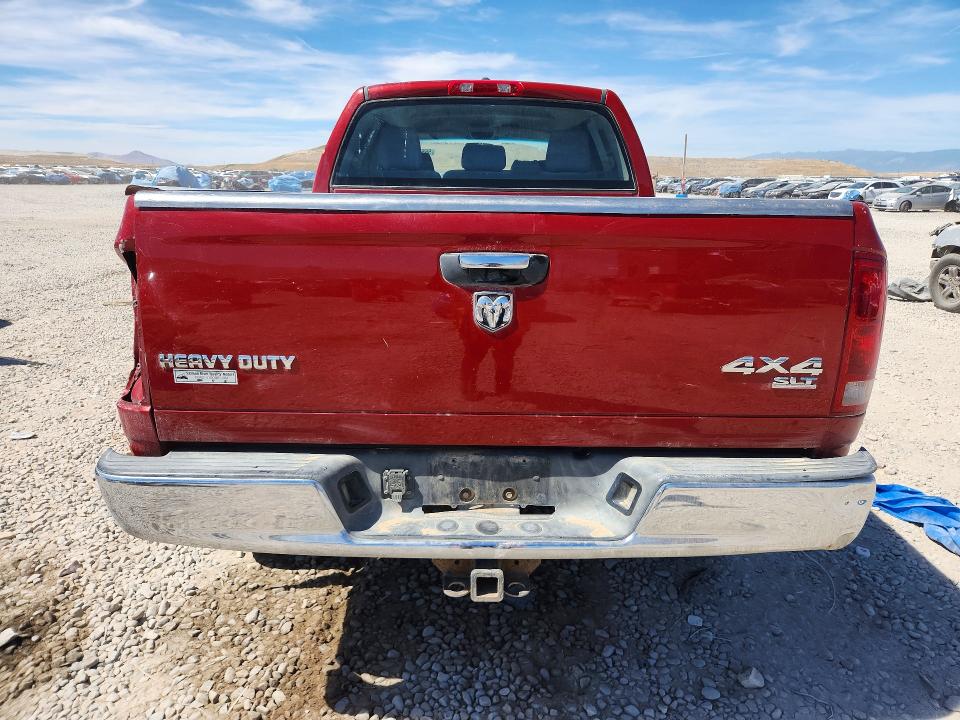 2006 Dodge Ram 2500 VIN 3D7KS29C56G194031 COPART salvage auction — SIDE, Nv - Salvage Title, sold $4,850 on 2026-07-31 (photo 6)