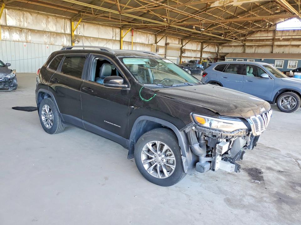 2019 Jeep VIN 1C4PJMLN0KD212841 COPART salvage auction — FRONT END, AZ - CERT OF TITLE - SALVAGE, sold $3,400 on 2026-08-03 (photo 4)