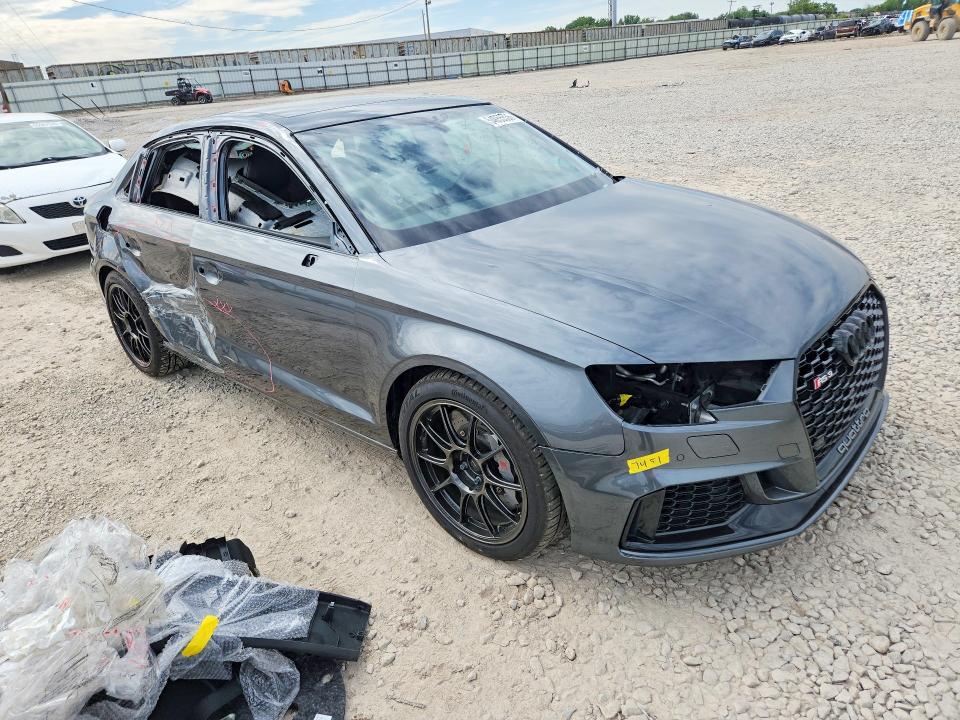 2018 Audi Rs3 VIN WUABWHFF9J1902789 COPART salvage auction — SIDE, Oh - Cert Of Title-Salvage, sold $16,300 on 2026-07-24 (photo 4)