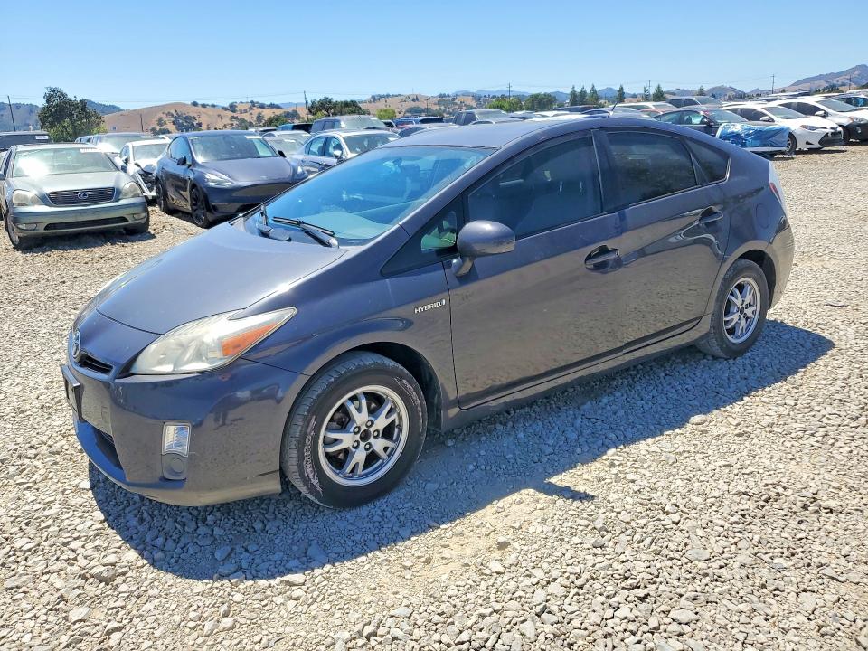 2010 Toyota Prius VIN JTDKN3DU6A5110287 COPART salvage auction — VANDALISM, Ca - Salvage Certificate, sold $2,000 on 2026-07-07 (photo 1)