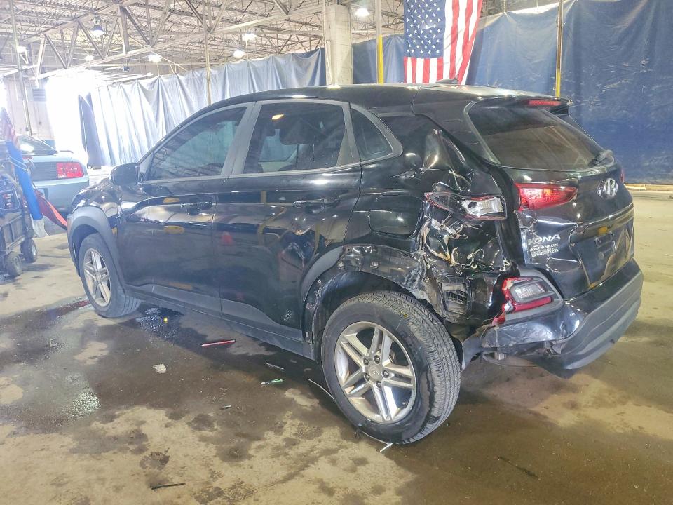 2018 Hyundai Kona VIN KM8K1CAA9JU130430 COPART salvage auction — REAR END, Ny - Mv-907A Salvage Certificate, sold $2,150 on 2026-07-06 (photo 2)