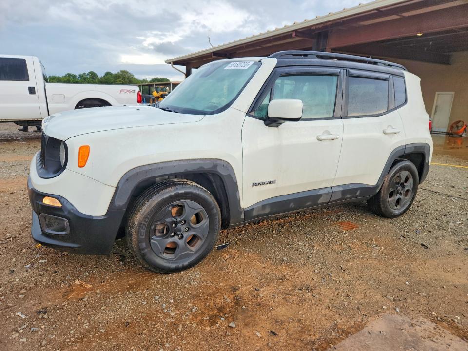 2016 Jeep Renegade VIN ZACCJABW6GPC61574 COPART salvage auction — FRONT END, AL - CERT OF TITLE-SALVAGE TITLE, sold $1,600 on 2026-07-29 (photo 1)