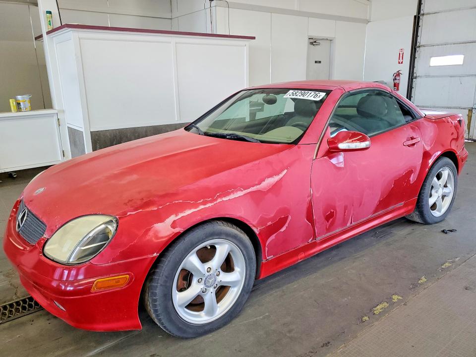 2001 Mercedes-benz Slk-class VIN WDBKK65F91F200746 COPART salvage auction — MECHANICAL, Wa - Vehicle Cert Of Ownership-Titl, sold $2,400 on 2026-07-10 (photo 1)