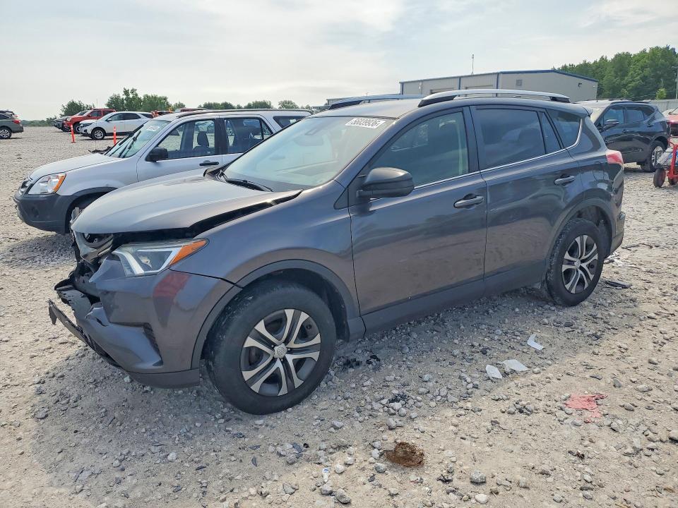 2017 Toyota Rav 4 VIN JTMBFREV2HJ710099 COPART salvage auction — FRONT END, MI - CERTIFICATE OF TITLE, sold $4,050 on 2026-07-09 (photo 1)