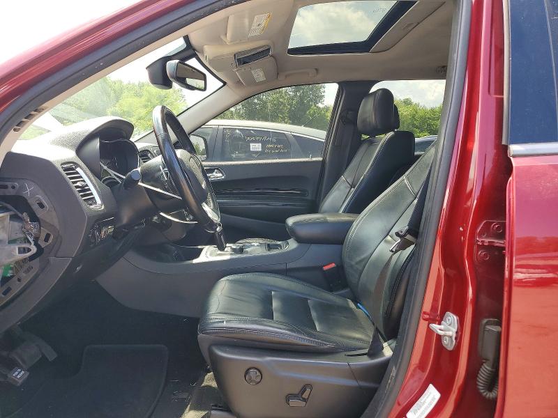 2014 Dodge Durango VIN 1C4RDJDG9EC592299 COPART salvage auction — UNDERCARRIAGE, Ct - Certificate Of Title, sold $3,950 on 2026-09-03 (photo 7)